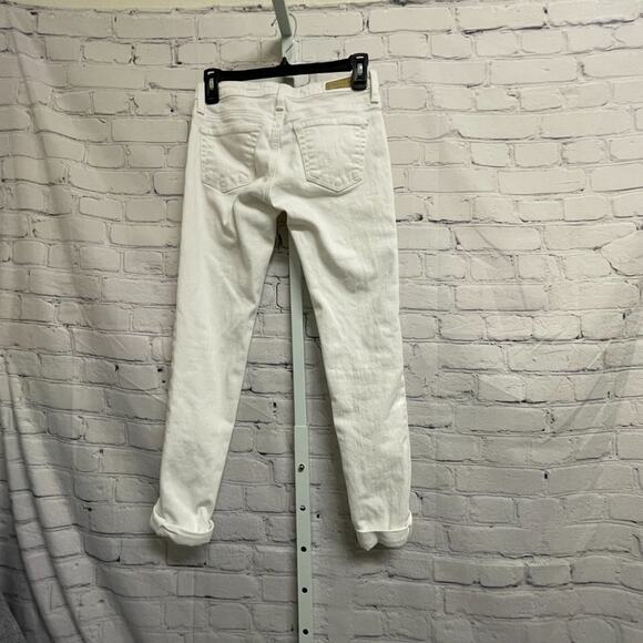 AG ADRIANO GOLDSCHMIED - The Stilt Roll-Up Cropped Jeans - Picture 3 of 8